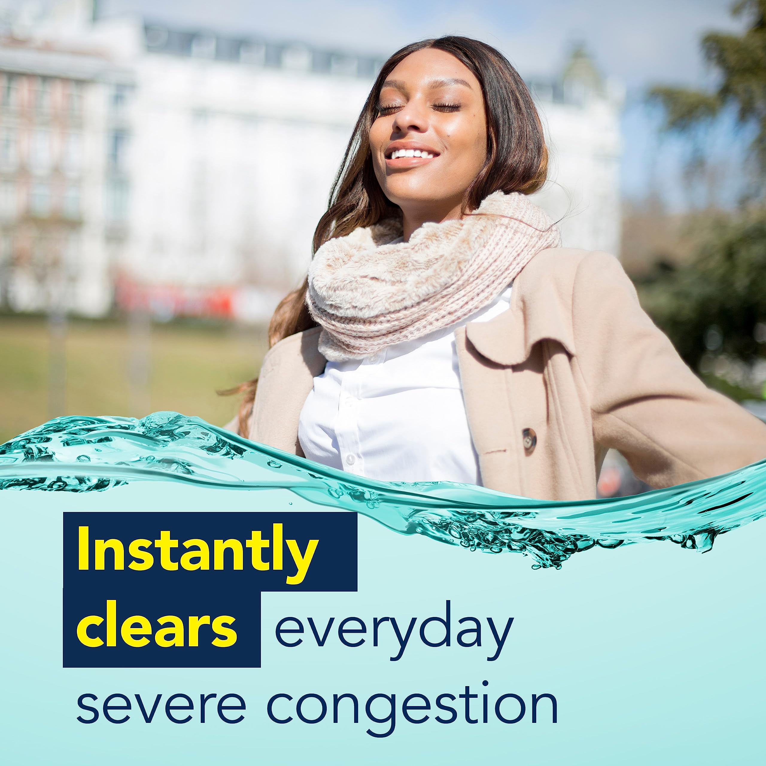 Buy now VICKS Sinex Saline Extra Strength Nasal Spray, 3X Concentrated* Drug Free Ultra Fine Mist, Instantly Clears Mucus, Ultra Concentrated to Clear Congestion Fast, Safe For Daily Use, 5 OZ x 2 at indiglob india
