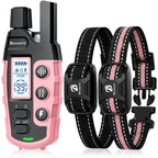 Buy now Bousnic Dog Shock Collar 2 Dogs (5-120Lbs) - 3300 ft Waterproof Training Collar for Dogs Large Medium Small with Rechargeable Remote, Beep (1-8) Vibration (1-16) and Humane Shock (1-99) Modes at indiglob india