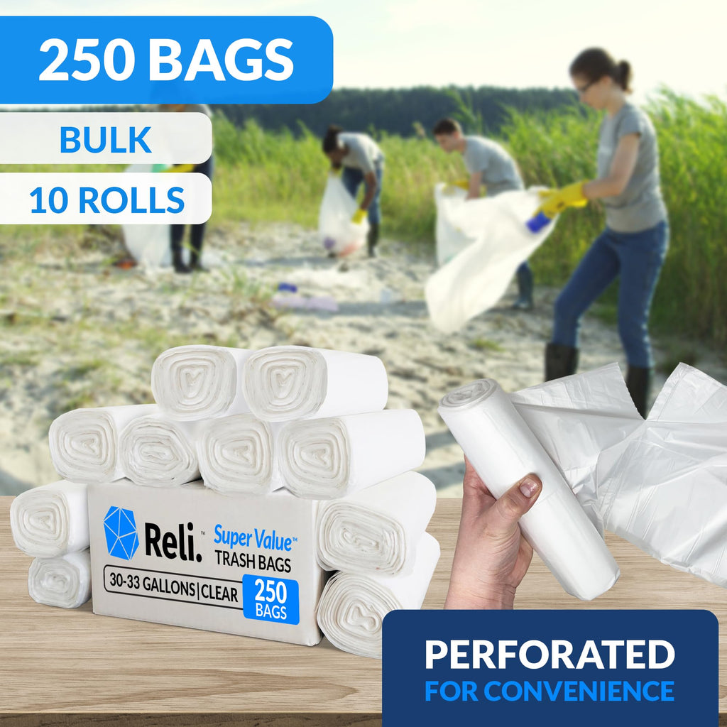 Reli. 30-33 Gallon Trash Bags Heavy Duty