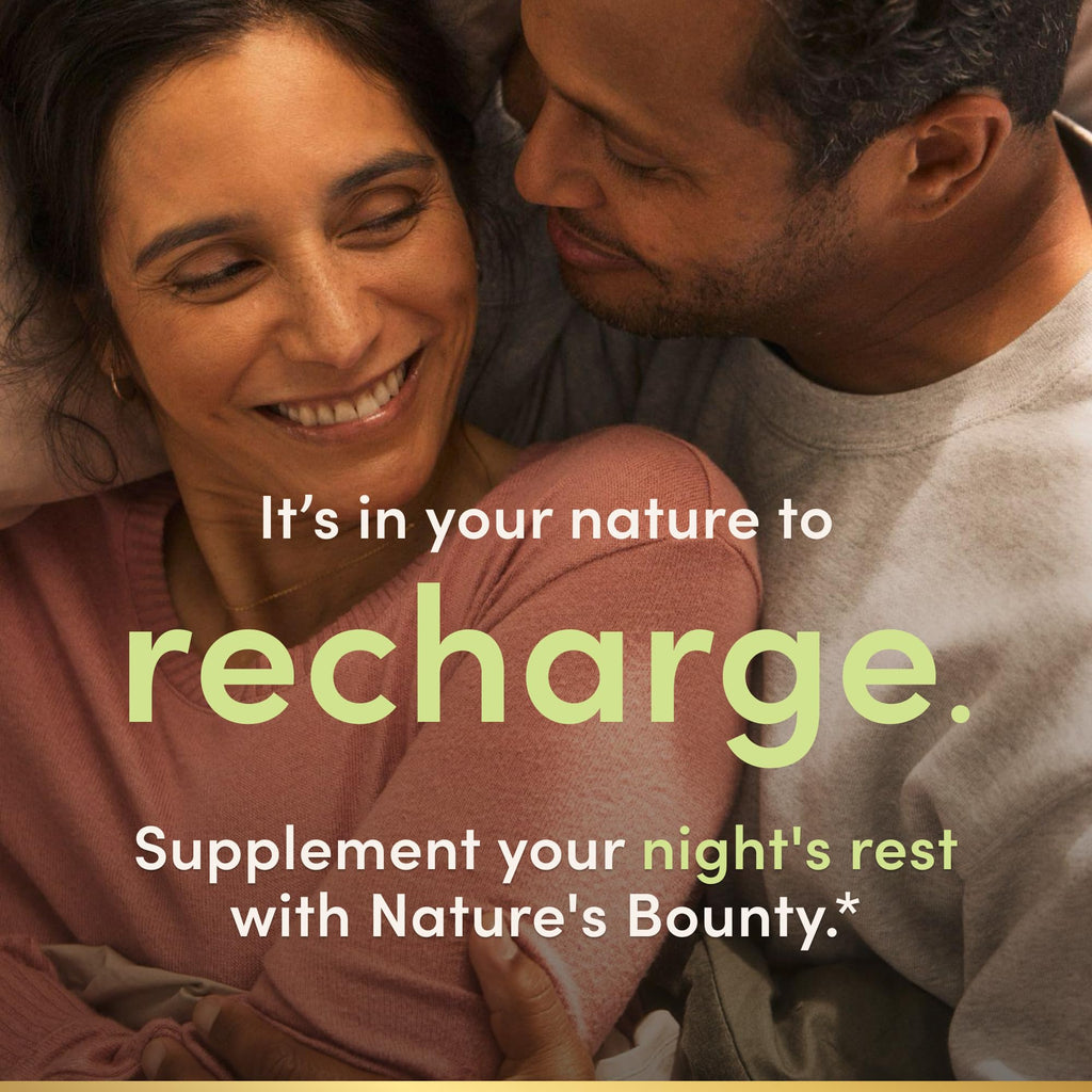 Nature's Bounty Stress Support Plus Melatonin, 56 Tri-Layered Tablets | Sleep3 Maximum Strength 100% Drug Free Sleep Aid, Dietary Supplement with Ashwagandha, Time Release Technology, 10mg