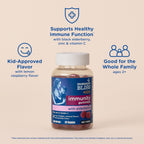 Buy now Mommy's Bliss Kids Elderberry Gummies, Supports Immunity with Black Elderberry, Zinc & Vitamin C, Gluten Free & Vegan, Age 2 Years+ (60 Count) at indiglob india