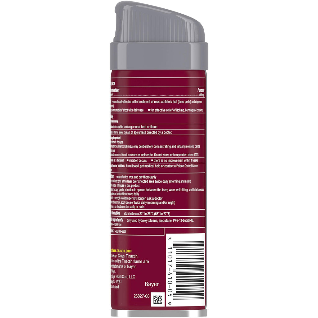 Tinactin Antifungal Liquid Spray 5.30 oz (Pack of 2)