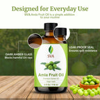 SVA Amla Carrier Oil, Glass Bottle with Dropper, 4 Fl Oz (118 ml)