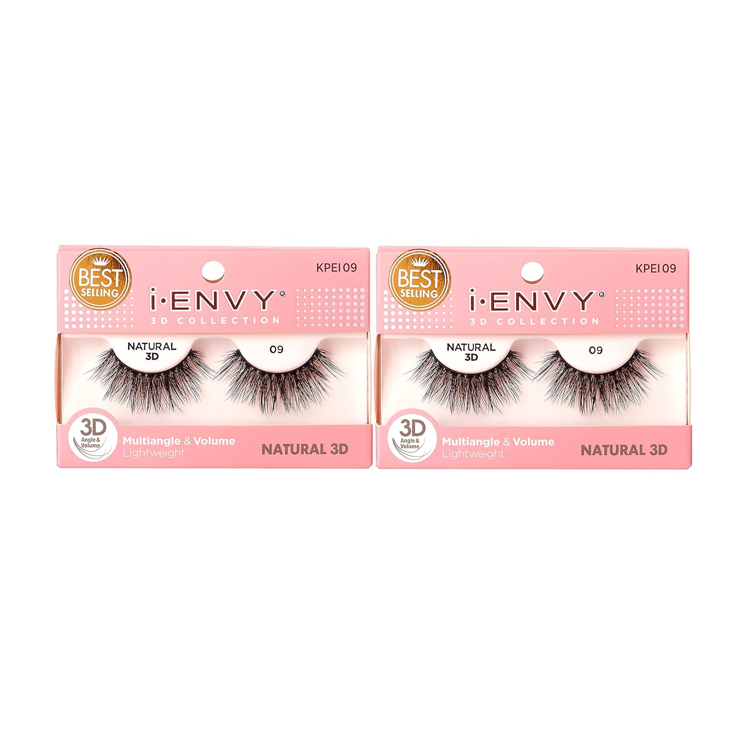 Buy now i-Envy 3D Glam Collection Multi-angle & Volume (2 PACK, KPEI14) 1 Count (Pack of 2) KPEI9 at indiglob india