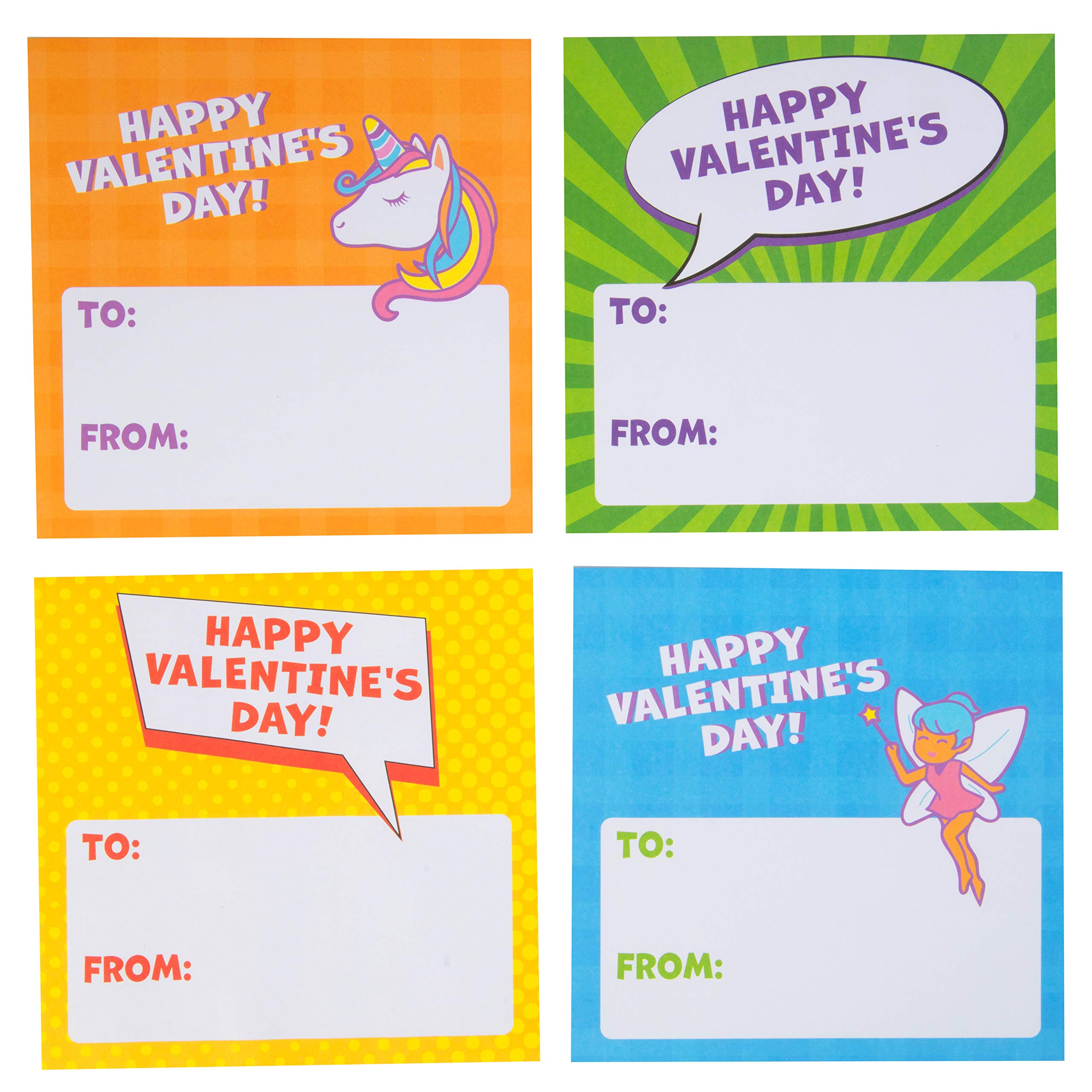 Buy now Valentines Day Cards for Kids Classroom- Fantasy Fortune Teller Kits (24ct)-Perfect Valentines Day Gifts for Kids School Exchange for Boys & Girls-Each Includes Pre-Folded Paper Origami Cootie Catcher at indiglob india