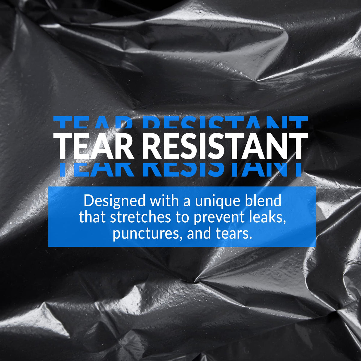 Reli. 13 Gallon Trash Bags | 1000 Bags | Black