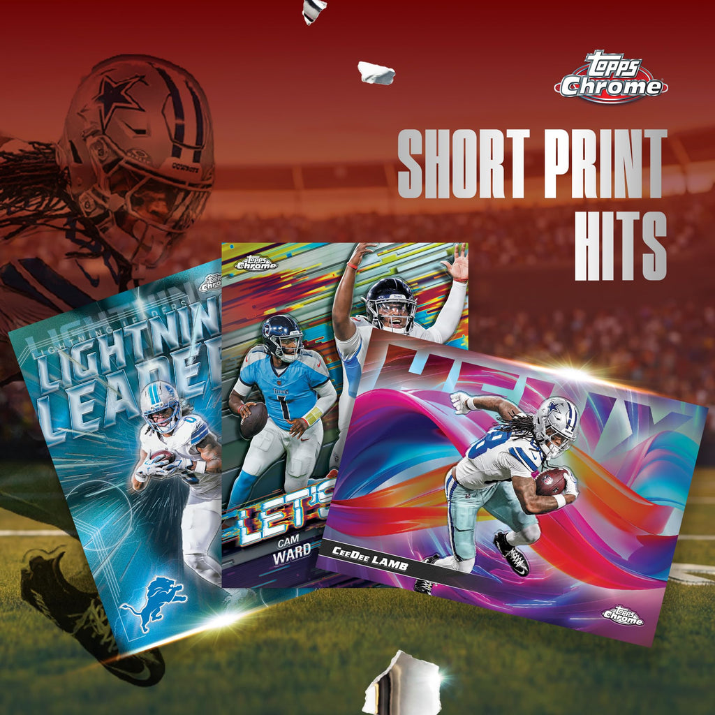 2025 Topps Chrome NFL Football - Factory Sealed - Value Box
