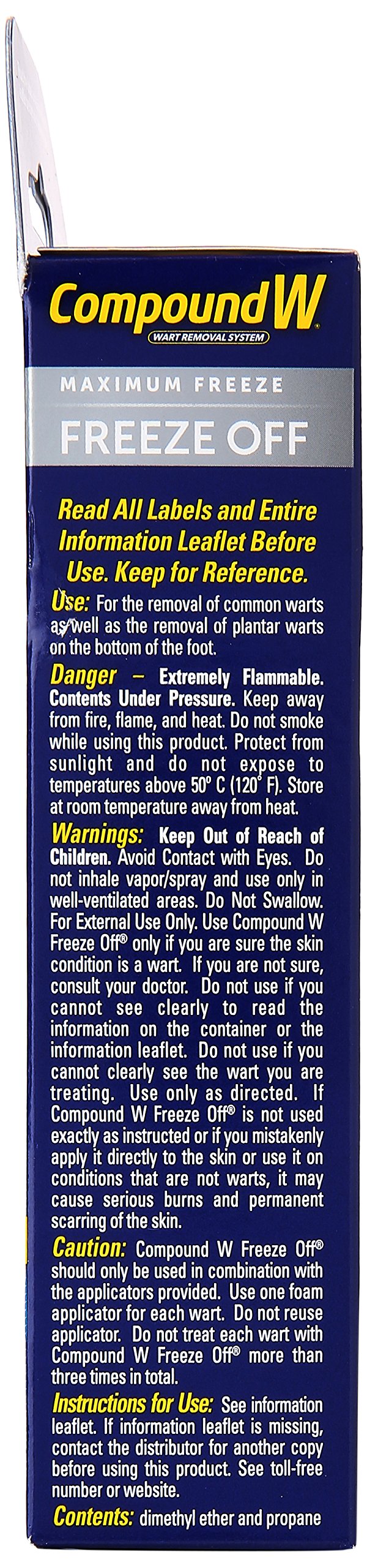 Buy now Compound W Wart Remover, Freeze Off Kit, 8 ct (Packaging May Vary) at indiglob india