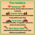 GranNaturals Slick Back Hair Wax Stick for Women - Castor, Jojoba, Coconut, Meadowfoam Oils - Smoothing Stray Flyaways, Taming Frizz, Styling Sleek Bun & Ponytail w/Rosemary Leaf Extract - 2.29 oz