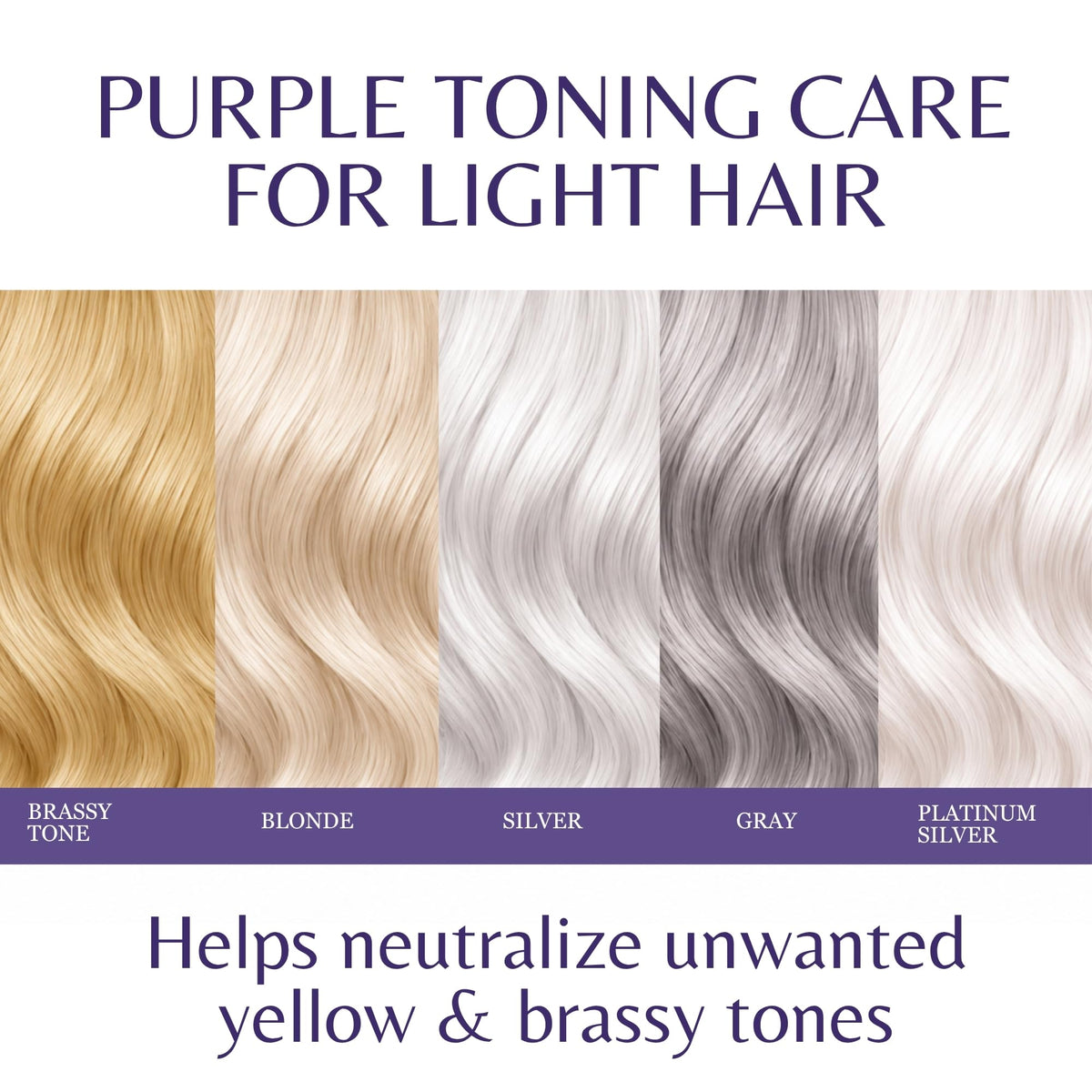 Rosemary Purple Shampoo & Purple Hair Mask Conditioner Set, Sulfate-Free
