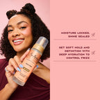 SheaMoisture Curl Mousse Coconut and Hibiscus for Frizz Control Styling Mousse with Shea Butter 7.5 oz | Curl enhancing mousse with Coconut Oil, Neem Oil & Silk Protein to instantly hydrate, reduce frizz, and add shine.