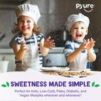 Pyure Organic Stevia Extract Powder, 100% Pure Stevia Leaf Extract, No Fillers, Sugar-Free, Keto, Paleo, Diabetic Friendly, Zero Calorie, 300x Sweeter Than Sugar, 1,000 Servings, USDA Organic