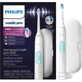 Buy now Philips Sonicare ProtectiveClean 5100 Rechargeable Electric Toothbrush, with Pressure Sensor, 3 Cleaning Modes, SmarTimer and QuadPacer, 14-Day Battery Life, Travel Case, White, Model HX6857/11 1 Count (Pack of 1) White at indiglob india