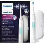 Buy now Philips Sonicare ProtectiveClean 5100 Rechargeable Electric Toothbrush, with Pressure Sensor, 3 Cleaning Modes, SmarTimer and QuadPacer, 14-Day Battery Life, Travel Case, White, Model HX6857/11 1 Count (Pack of 1) White at indiglob india