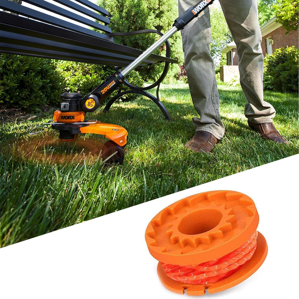 Trimmer Spool Line for Worx WA0010, 0.065 in Weed Eater String, 14 Pack