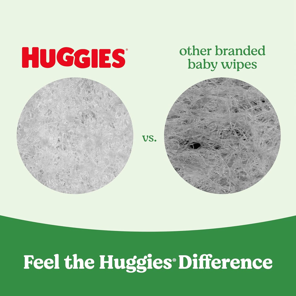 Buy now Baby Wipes, Huggies Natural Care Sensitive Baby Diaper Wipes, Unscented, Hypoallergenic, 1 Flip-Top Packs (56 Wipes Total) at indiglob india