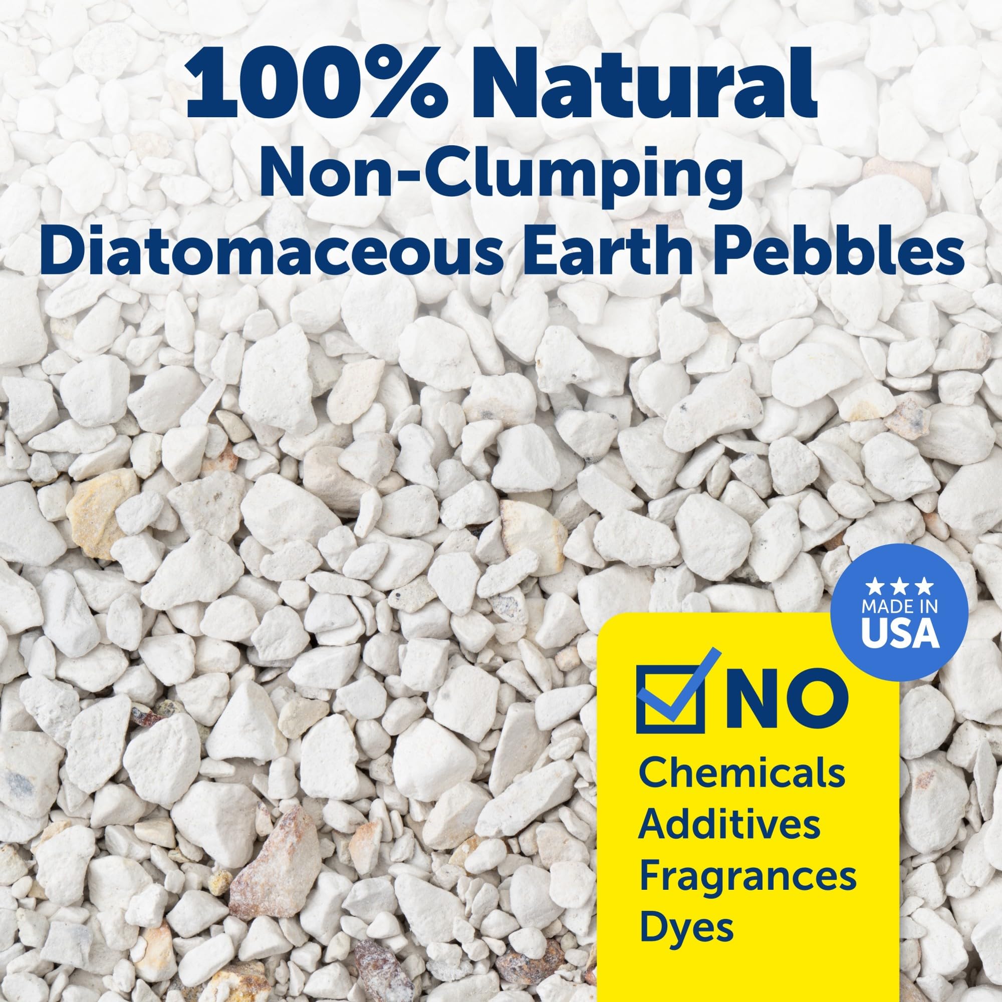 Buy now PetSafe ScoopFree Premium Natural Cat Litter - Eco-Friendly Long-Lasting Litter - High Absorbency & Low-Tracking Design - Non-Clumping Pebbles - 4.2 lb Bag - 2 Pack at indiglob india