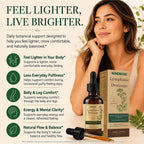 9-in-1 Lymphatic Drainage Drops Liquid Supplement, De-Puff Support, 2 Fl Oz