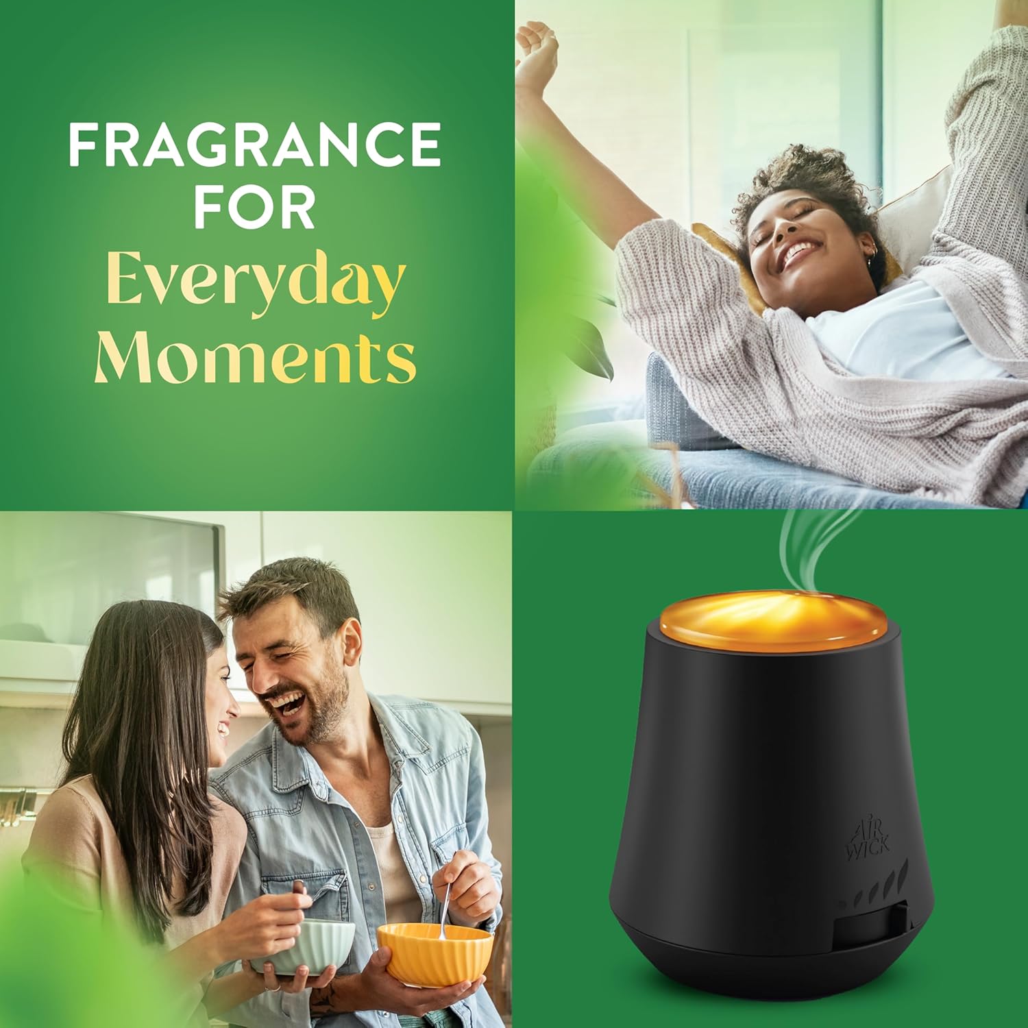 Buy now Air Wick Essential Mist Starter Kit, Diffuser + 1 Refill, Lavender and Almond Blossom, Air Freshener, Essential Oils at indiglob india