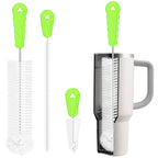 Rnoafmu Bottle Brush Set of 3, 14'' Water Bottle Brush & 13'' Straw Cleaner