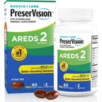 PreserVision AREDS 2 Eye Vitamins Lutein & Zeaxanthin Supplement 60 Softgel | AREDS 2 Formula, Macular Support*, Lutein, Zeaxanthin, vitamin C, E, Zinc, Copper, Minigels, #1 eye Doctor Recommended brand1