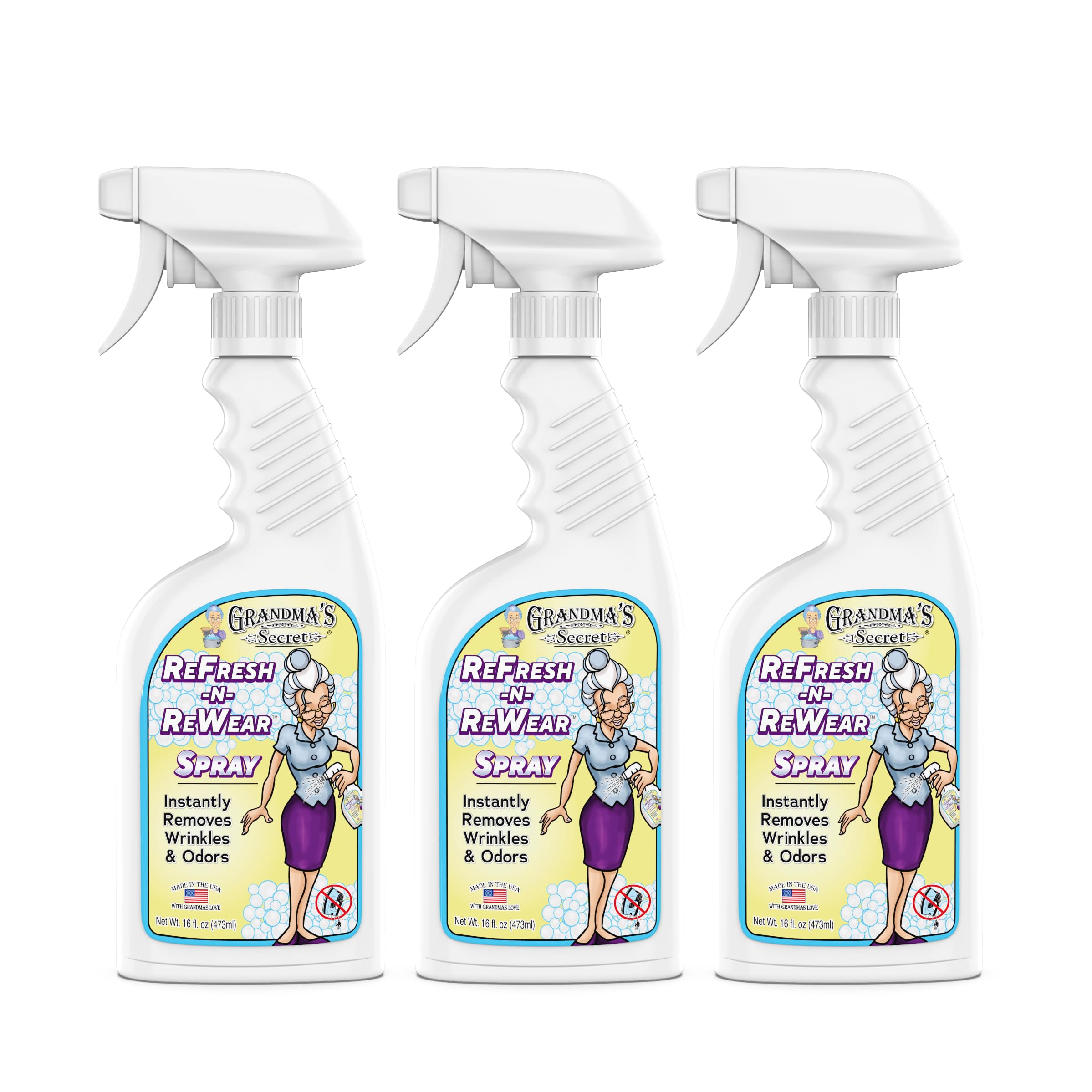 Buy now Grandma's Secret Spot Remover for Clothes - Chlorine, Bleach and Toxin-Free - Fabric Stain Remover Removes Oil, Paint, Blood and Pet Stains – 2 Ounce, Pack of 2 at indiglob india
