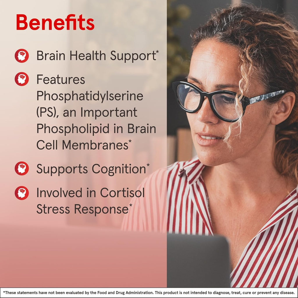 Buy now Jarrow Formulas PS100 Phosphatidylserine 100 mg, Dietary Supplement for Brain Health and Cognition Support, 60 Softgels, 20-60 Day Supply at indiglob india