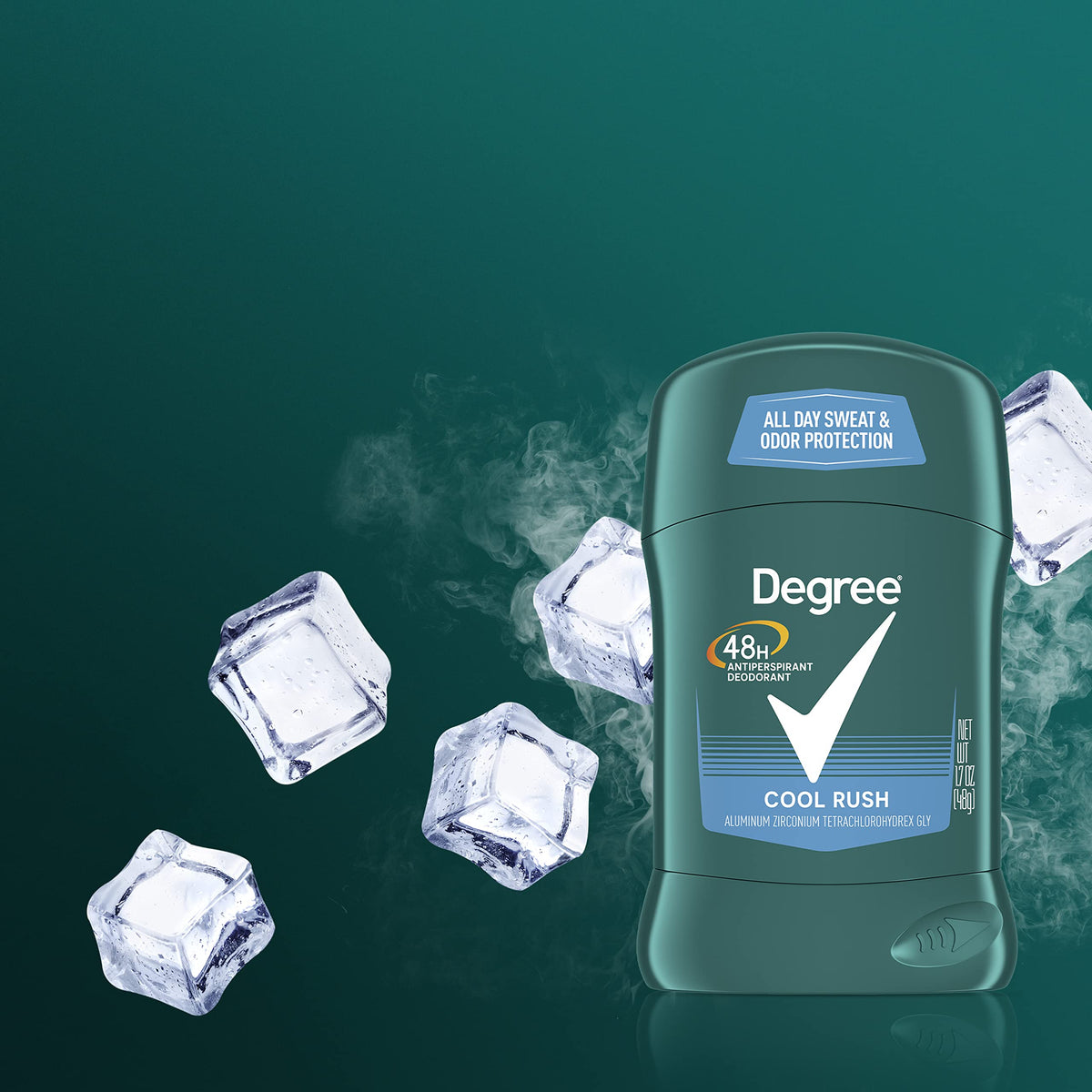 Degree Men Protection Antiperspirant Deodorant Cool Rush 12ct 1.7 oz