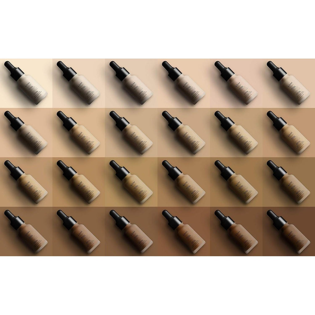 Buy now NYX PROFESSIONAL MAKEUP Total Control Drop Foundation - Vanilla, Beige With Peach Undertones at indiglob india