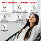 Buy now Honeywell Cool Moisture Humidifier For Bedroom, Medium Rooms, 1.1 Gallon, Invisible Moisture Humidifier for Baby, Kids, Quiet, Easy to Clean, UV Technology, Black, HCM350B at indiglob india
