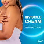 Secret Whole Body Deodorant Cream for Women, Travel Size, Peach & Vanilla Blossom Scent, Aluminum Free Deodorant, 72 HR Odor Protection, 0.8 oz (Pack of 2)