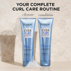 Buy now L'Oreal Paris Sulfate Free Conditioner for Curly Hair, Lightweight, Anti-Frizz Hair Care with Coconut Oil, EverPure, 8.5 Fl Oz (Packaging May Vary) at indiglob india