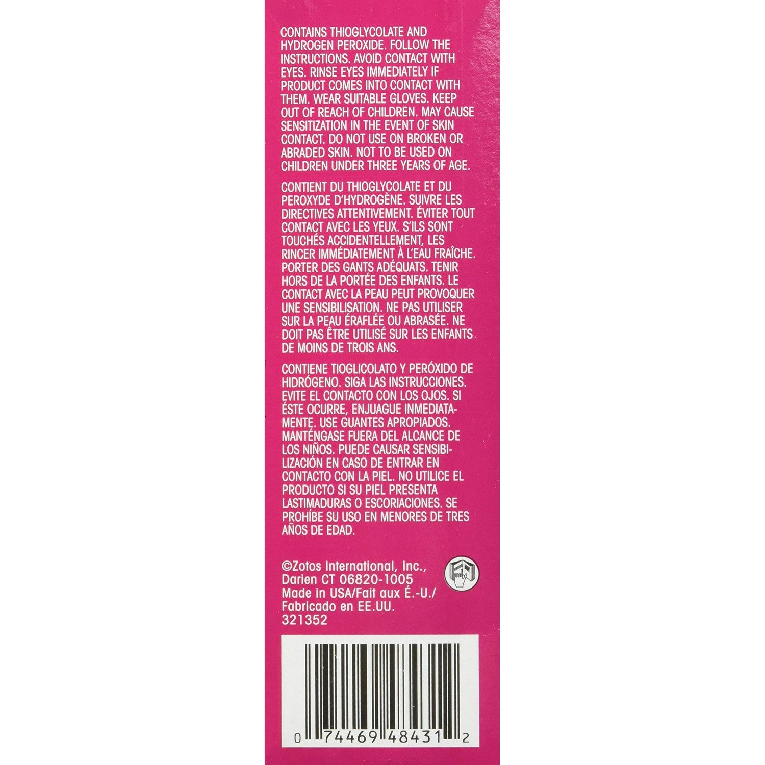 Buy now Zotos Quantum Classic Body Acid Permanent Unisex Treatment 1 Application at indiglob india