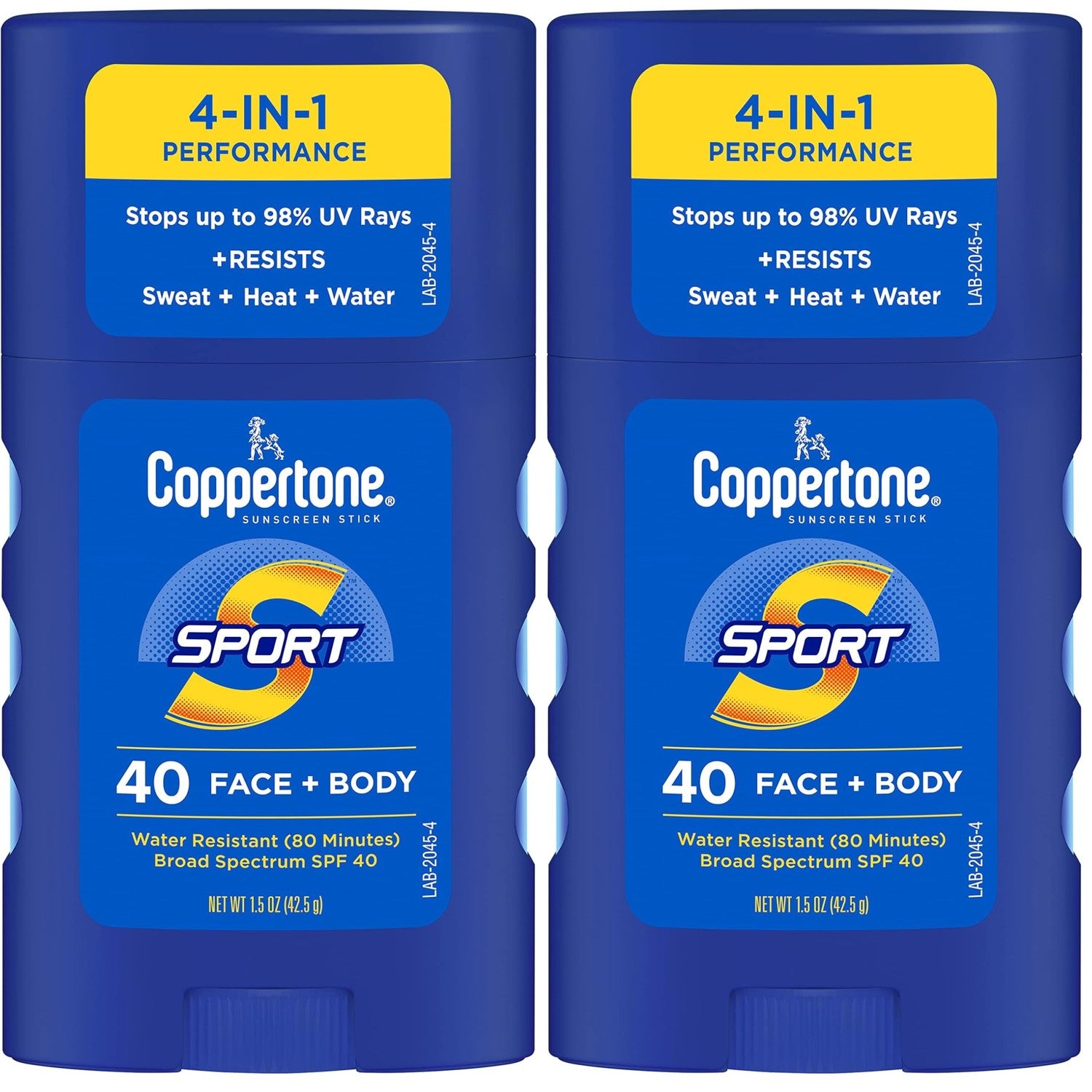 Buy now Coppertone SPORT Sunscreen Lotion Broad Spectrum SPF 50 (3 Fluid Ounce) (Packaging may vary) 1.5 Ounce (Pack of 2) SPF 40 Stick at indiglob india