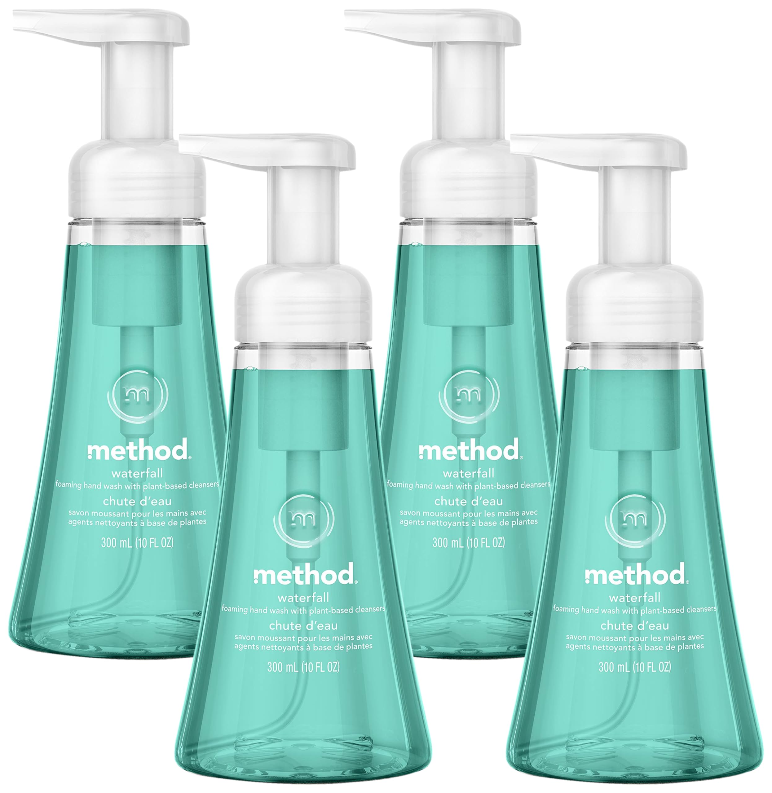 Buy now Method Foaming Hand Soap, Waterfall, Paraben and Phthalate Free, 10 Fl Oz (Pack of 1) 10 Fl Oz (Pack of 4) at indiglob india