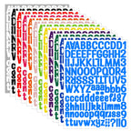 Kattykitty 1512 Letter Stickers, 12 Sheets 1 Inch Alphabet Sticker