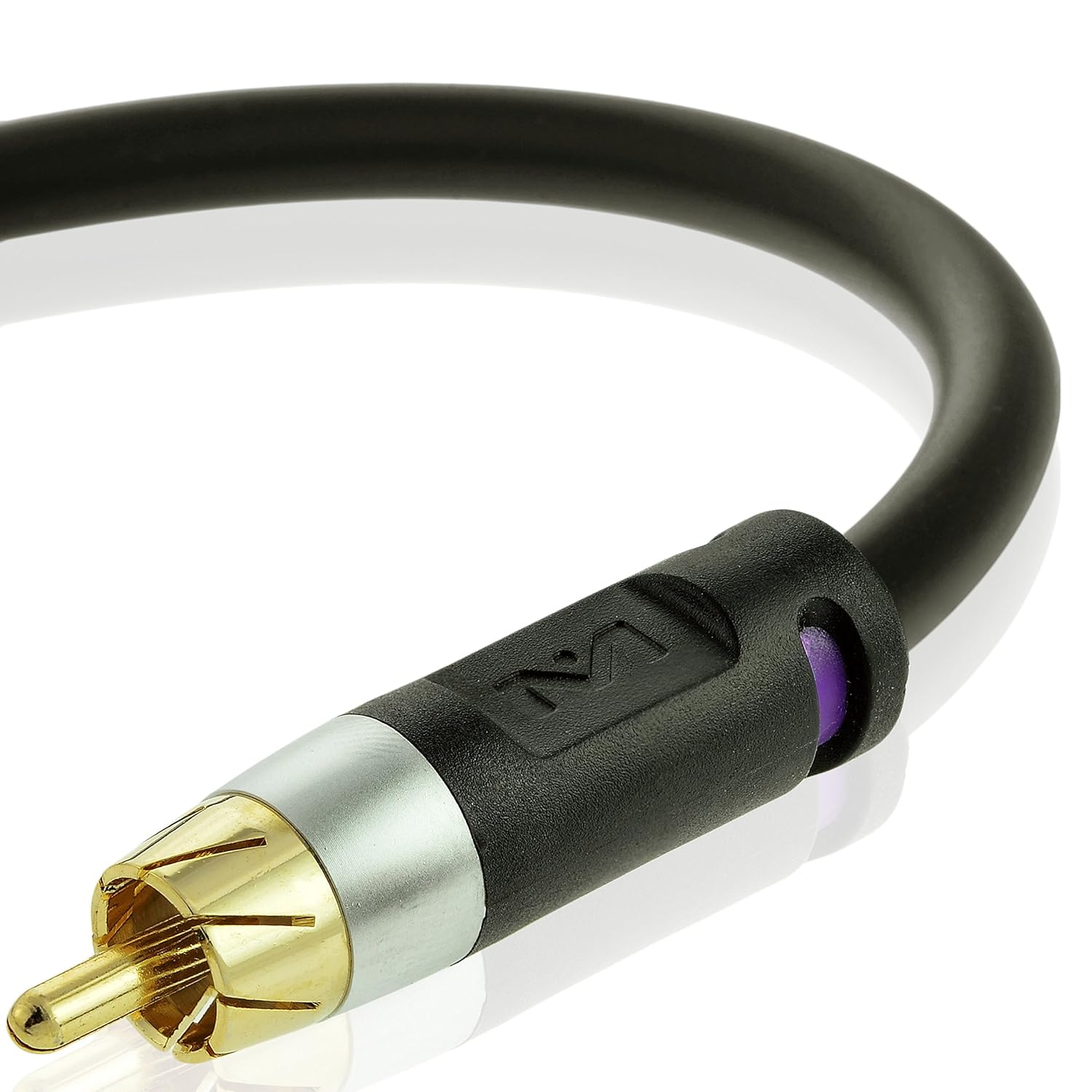 Buy now Mediabridge ULTRA Series Subwoofer Cable (15 Feet) - Dual Shielded with Gold Plated RCA to RCA Connectors - Black at indiglob india