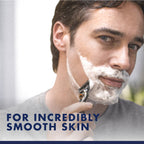 Gillette PRO Shaving Gel For Men Cools To Soothe Skin And Hydrates Facial Hair, 7oz, ProGlide Sensitive 2 in 1 Shave Gel