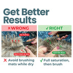 Dematting Cream for Dogs - Mat & Tangle Remover, 8 oz