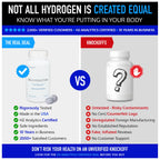DrinkHRW REJUVENATION Molecular Hydrogen Water Tablets Unflavored, 60 Count | 12.4 PPM Hydrogen + Magnesium, Supports Energy, Recovery + Cognitive Function, Patented, USA Made, IHSA Certified