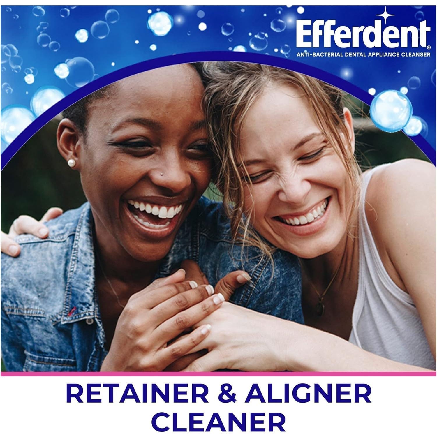 Buy now Efferdent Retainer Cleaning Tablets, Denture Cleaning Tablets for Dental Appliances, Overnight Whitening, 126 Count at indiglob india