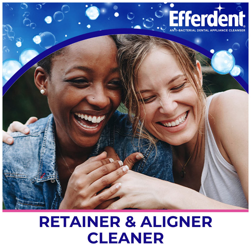 Buy now Efferdent Denture Cleaner Tablets â€“ Dental Appliances, Aligners, Mouth Guard, and Retainer Cleaner Tablets, Complete Clean, 126 Count at indiglob india