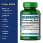 Puritan's Pride Turmeric Curcumin 500mg, 180 Rapid Release Capsules | Standarized to 95% Cucuminoids, Herbal Dietary Supplement for Antioxidant Health