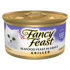 Purina Fancy Feast Grilled Seafood Feast Wet Cat Food in Gravy (24)3oz Cans