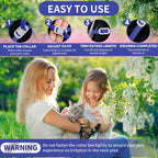 Flea Collar for Cats, Cat Flea and Tick Collar, 4 Pack, 32 Months