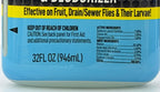 iFLO Bye Bye Fruit Fly Drain Cleaner & Eliminator, Mint Scent (1 Pack 32oz)