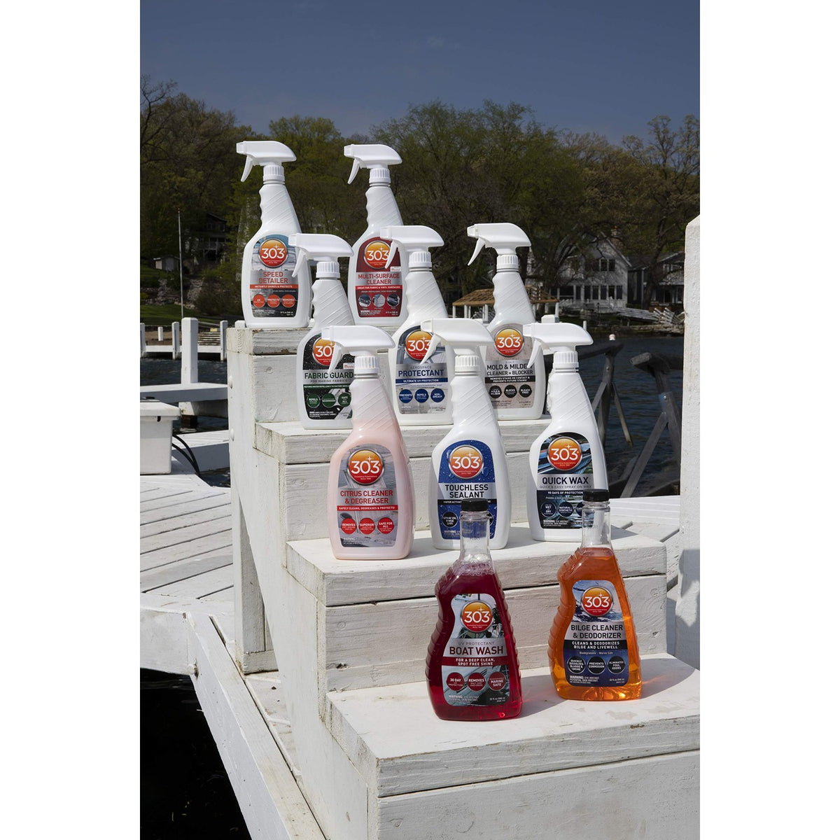 303 Marine Clear Vinyl Cleaner for Isinglass & Strataglass, 32 oz