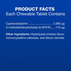 Nutramax Cobalequin Vitamin B12 for Dogs Over 21lbs, Chewable Tablets, 45ct | Vitamin B12 Supplement for Dogs, Oral Cobalamin with Folate, May Eliminate the Need for B12 Injections, for Dogs Over 21lbs