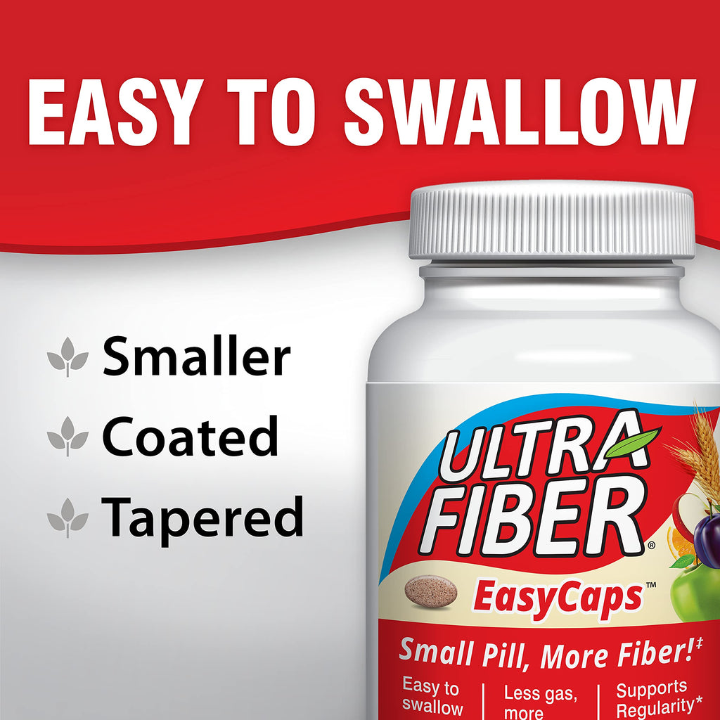 Ultra-Fiber High Fiber Supplement, Soluble & Insoluble Fiber, 150 Count