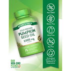 Nature's Truth Pumpkin Seed Oil | 3000mg | 75 Softgels